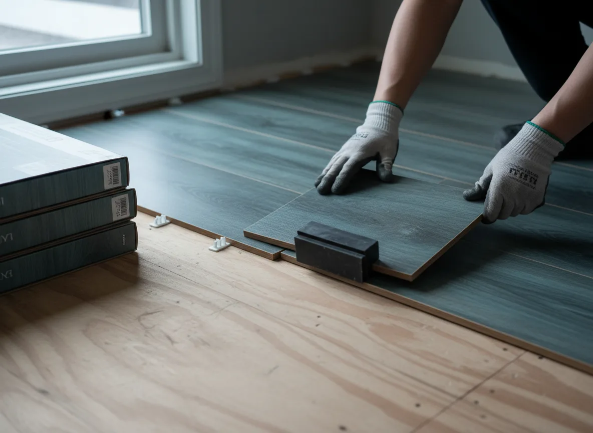 Luxury Vinyl Plank Installation company in Flagtown, NJ